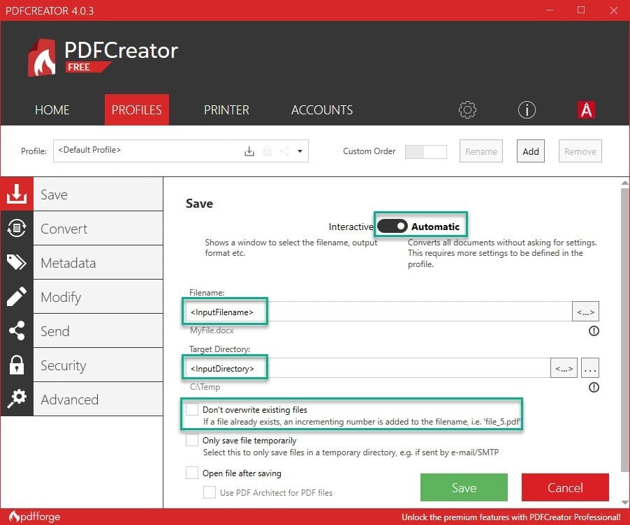 How To Autosize In Quick Print Create PDFs With Correct Sheet Sizes